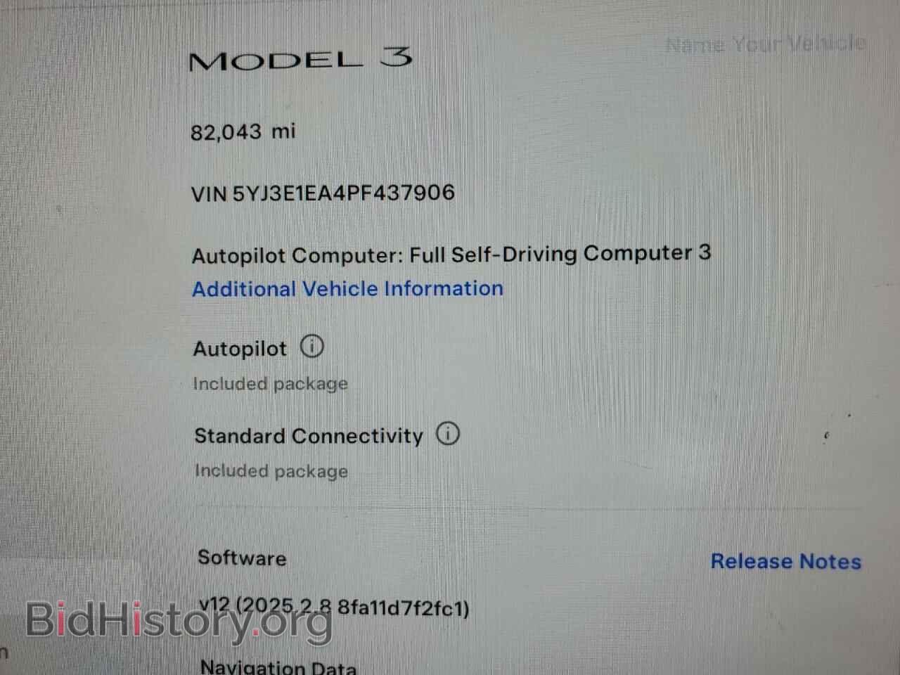 2023 TESLA MODEL 3 - VIN: 5YJ3E1EA4PF437906 - Photo 9