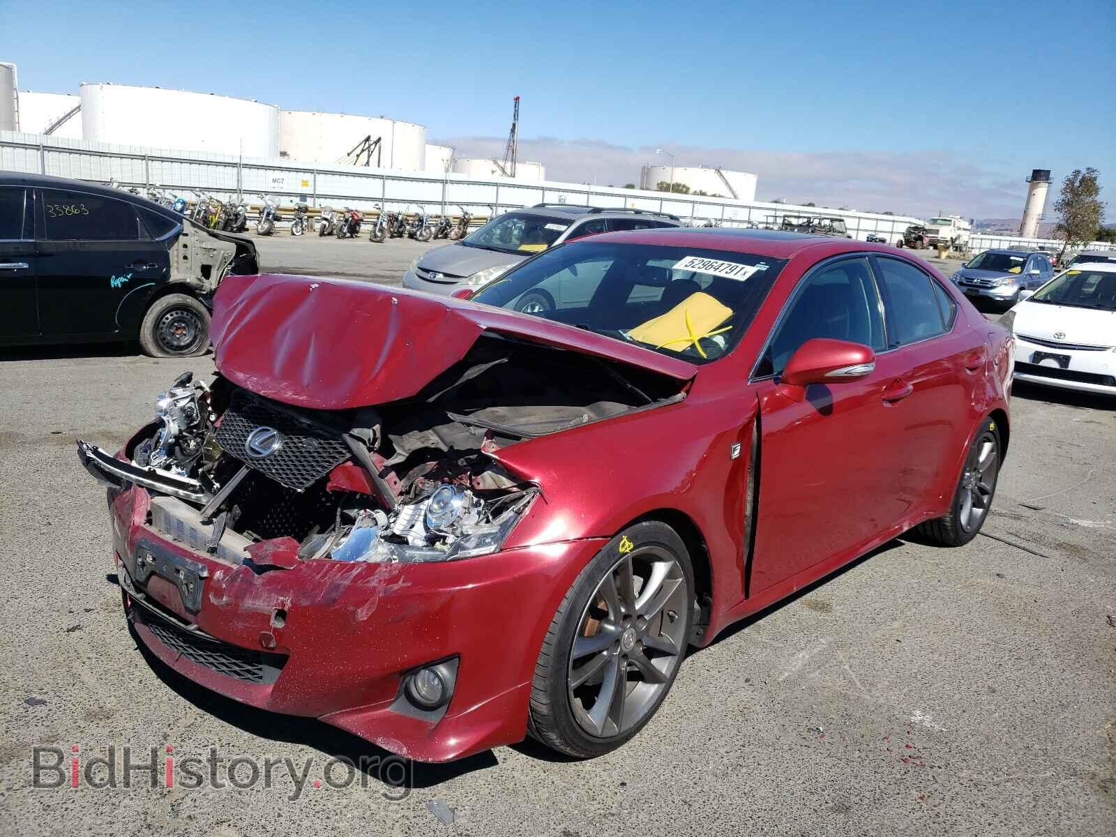 2012 LEXUS IS - VIN: JTHBF5C2XC5169529 - Фото 2