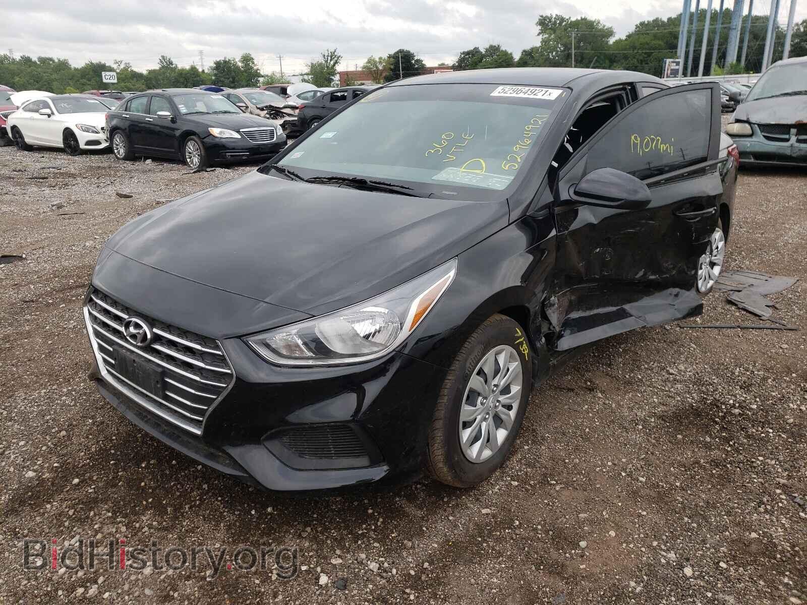 2020 HYUNDAI ACCENT - VIN: 3KPC24A64LE122874 - Фото 2