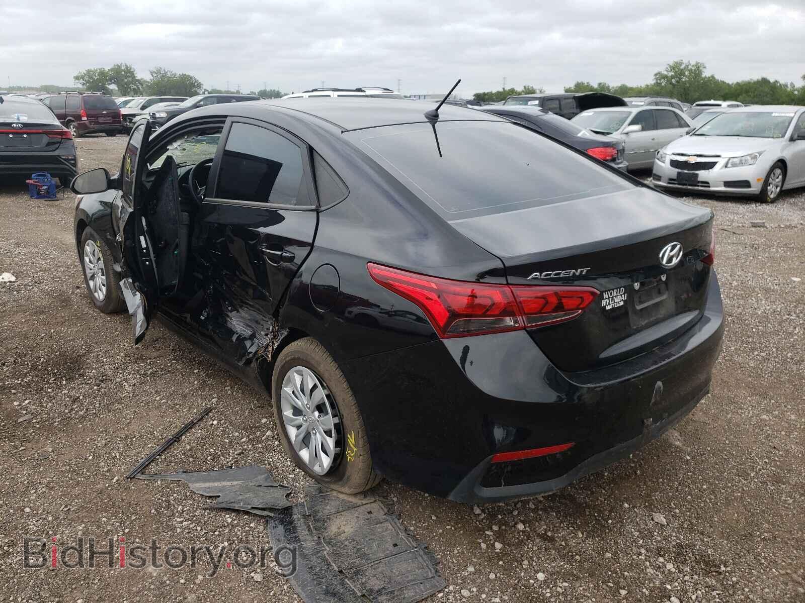 2020 HYUNDAI ACCENT - VIN: 3KPC24A64LE122874 - Фото 3