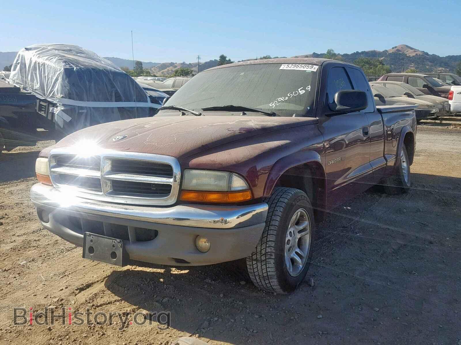 2002 DODGE DAKOTA - VIN: 1B7GL42X82S542641 - Фото 2