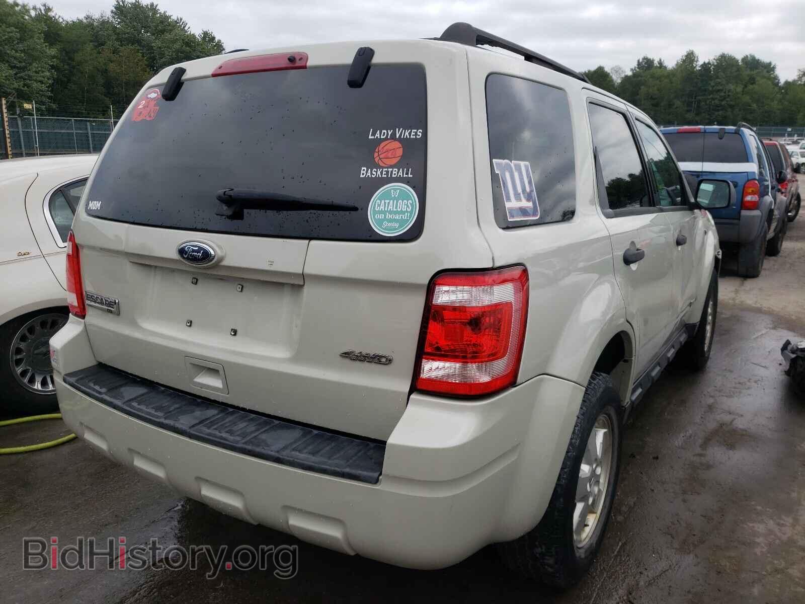 2008 FORD ESCAPE - VIN: 1FMCU93168KE09318 - Фото 4