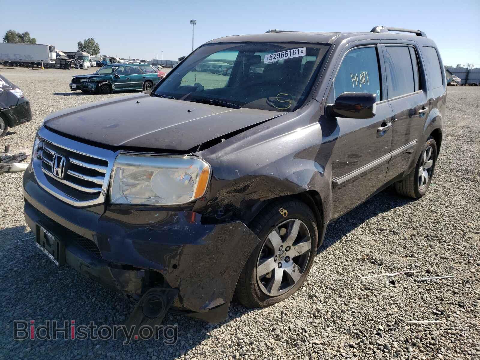 2013 HONDA PILOT - VIN: 5FNYF4H91DB050182 - Фото 2