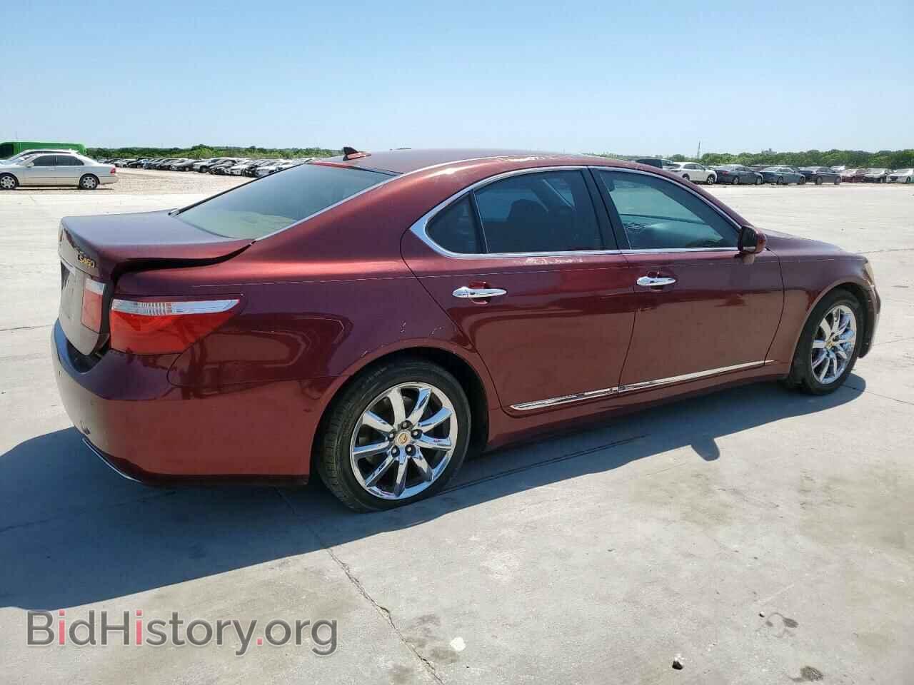 2008 LEXUS LS460 - VIN: JTHBL46F685075026 - Фото 3