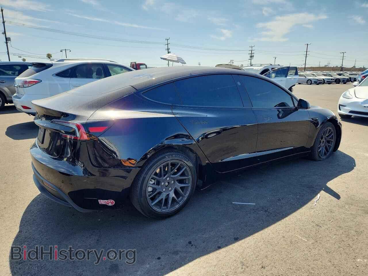 2024 TESLA MODEL 3 - VIN: 5YJ3E1EA1RF825050 - Фото 3