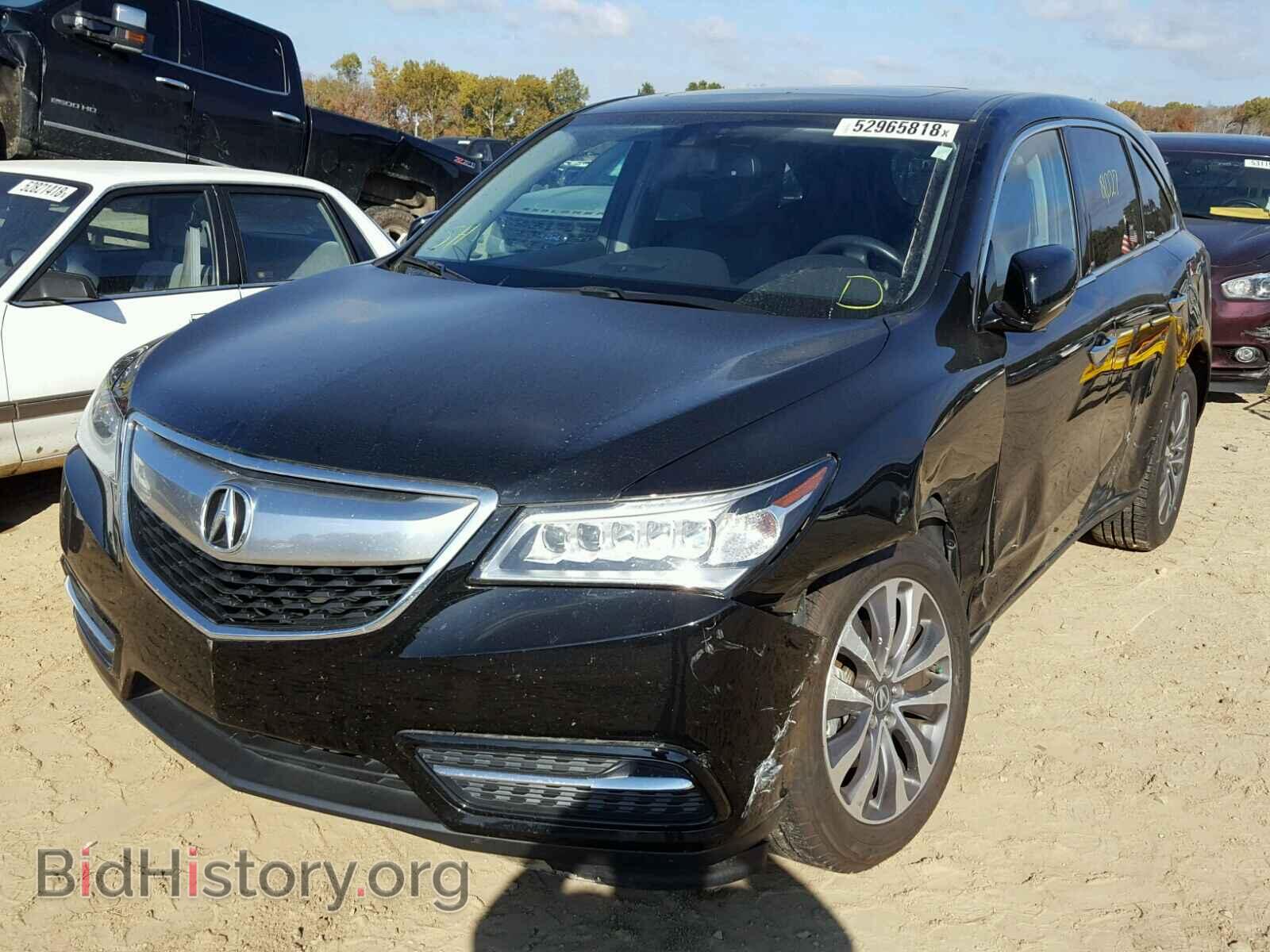 2015 ACURA MDX - VIN: 5FRYD4H60FB009829 - Фото 2
