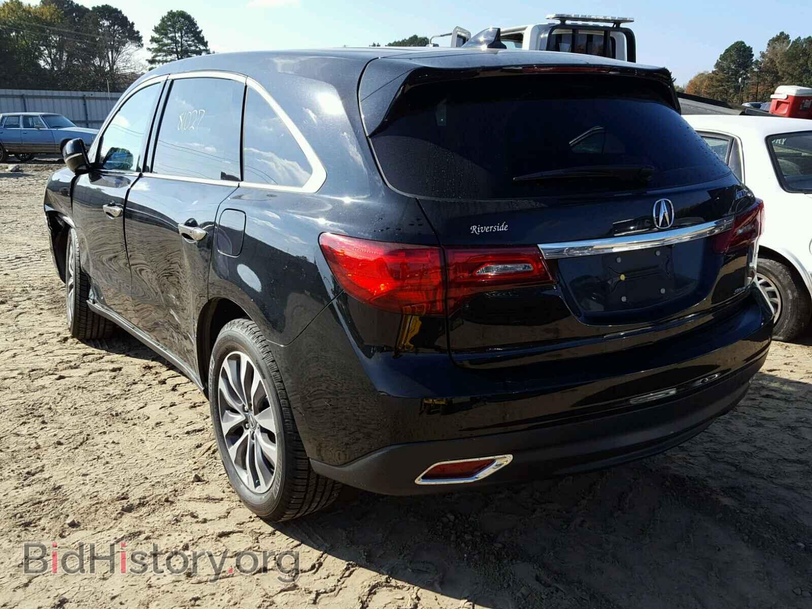 2015 ACURA MDX - VIN: 5FRYD4H60FB009829 - Фото 3