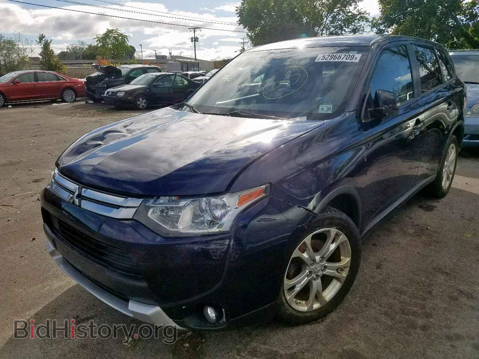 2015 MITSUBISHI OUTLANDER - VIN: JA4AZ3A33FZ009407 - Фото 2