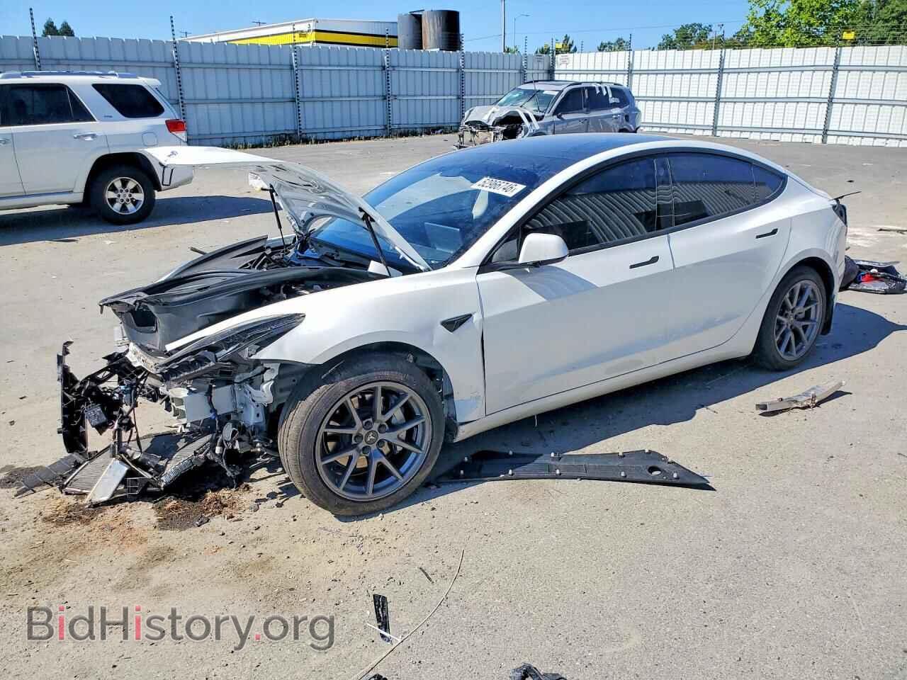 Photo 5YJ3E1EAXMF874482 - TESLA MODEL 3 2021