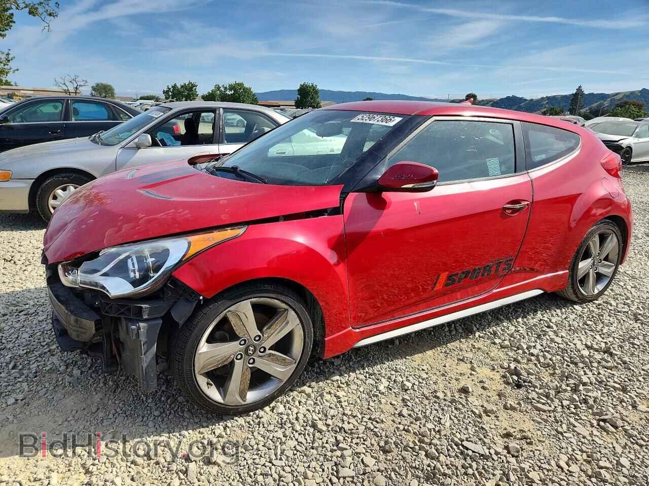 Фотография KMHTC6AE2DU128218 - HYUNDAI VELOSTER 2013