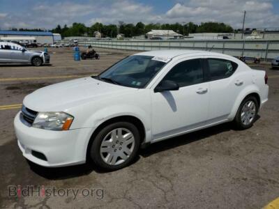 2011 Dodge AVENGER Express, белый — VIN 1B3BD4FB5BN606317, Copart