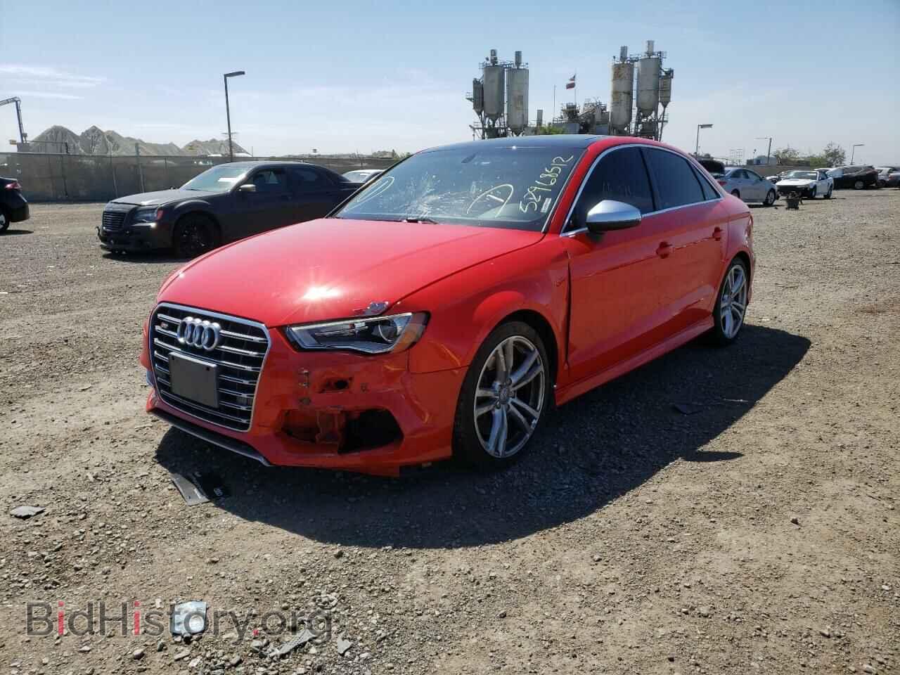 2016 AUDI S3 - VIN: WAUB1GFF1G1034735 - Фото 2