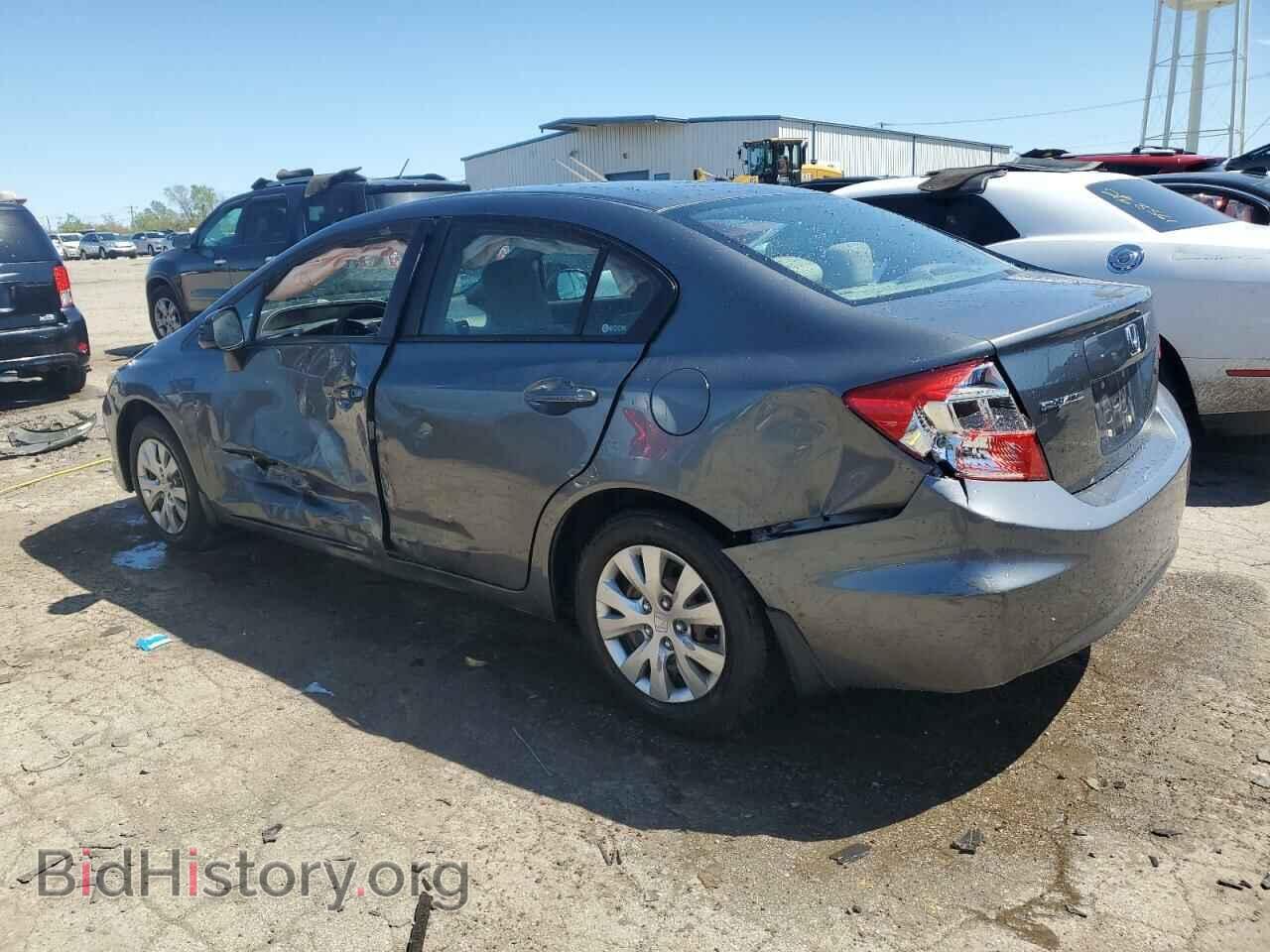 2012 HONDA CIVIC - VIN: 19XFB2F52CE003173 - Фото 2