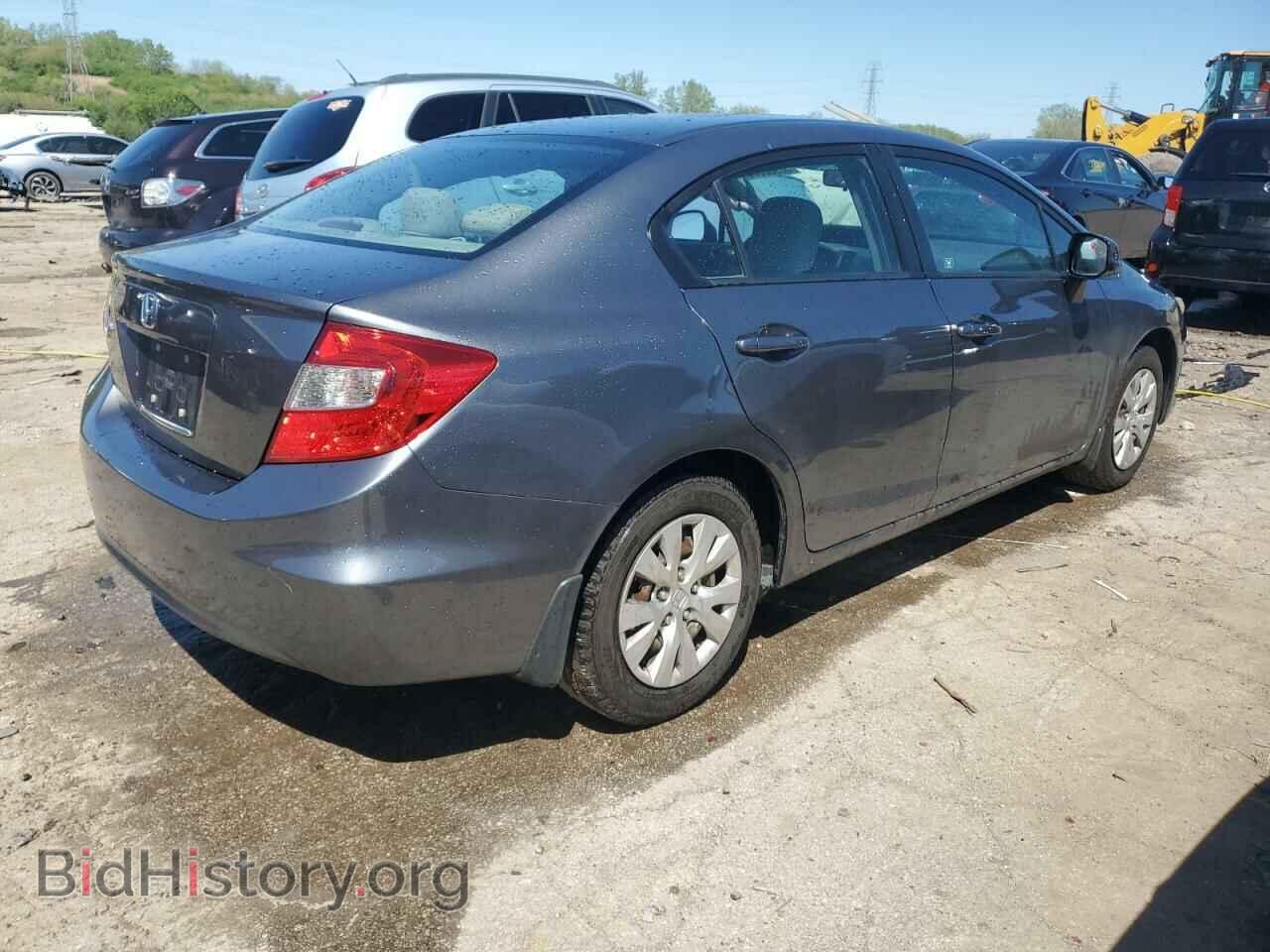 2012 HONDA CIVIC - VIN: 19XFB2F52CE003173 - Фото 3