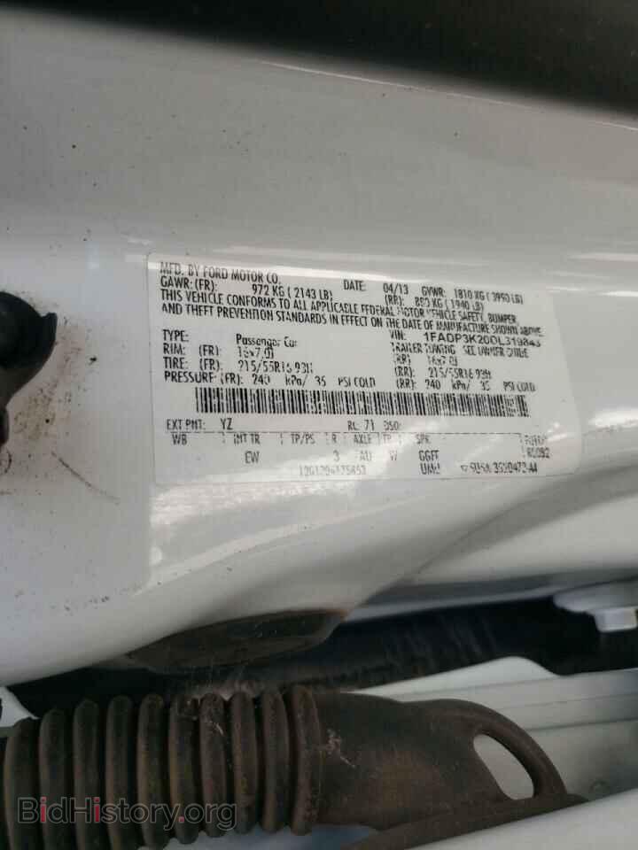 2013 FORD FOCUS - VIN: 1FADP3K20DL319843 - Photo 10