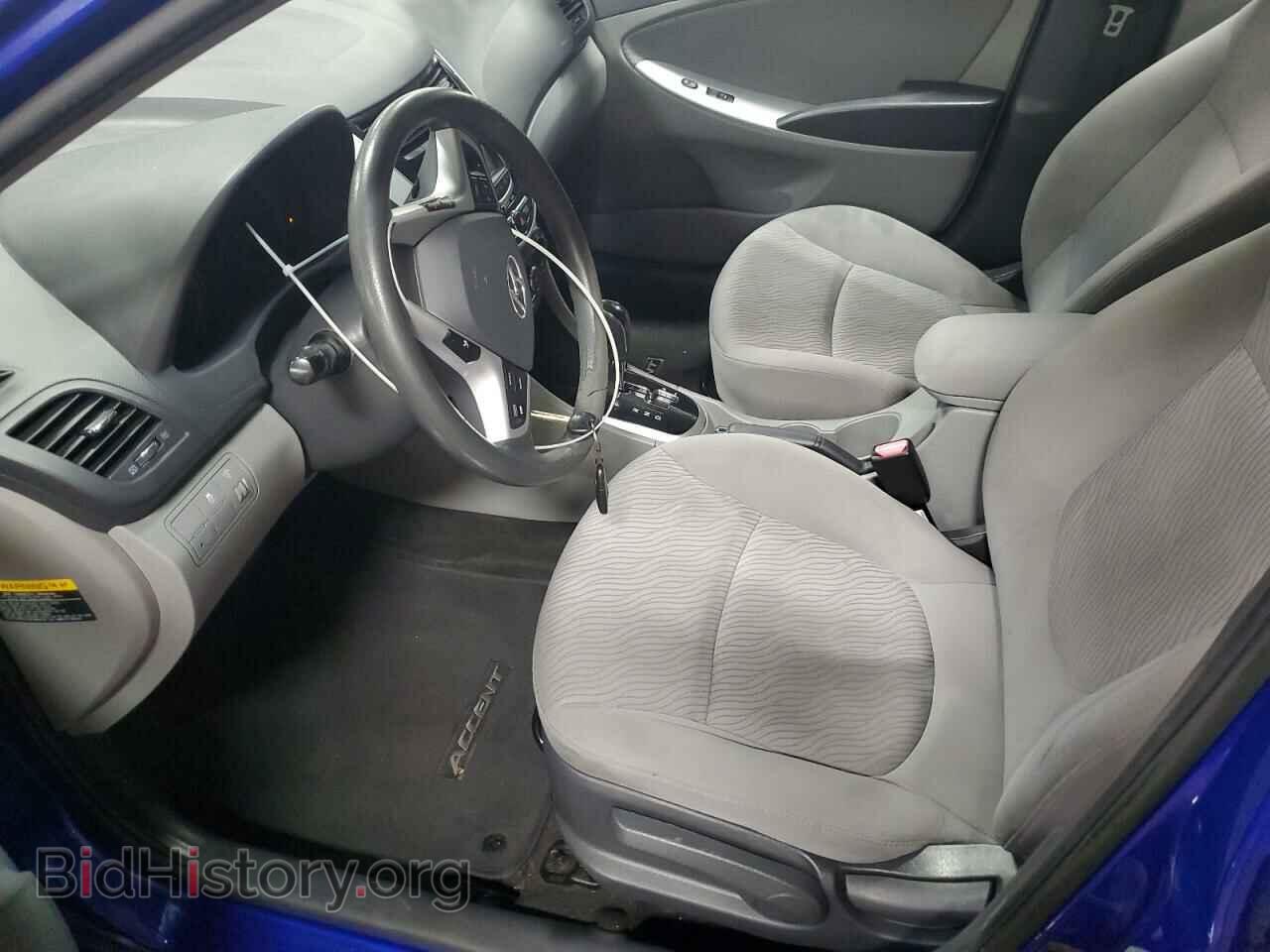 2013 HYUNDAI ACCENT - VIN: KMHCU4AE0DU341900 - Фото 7