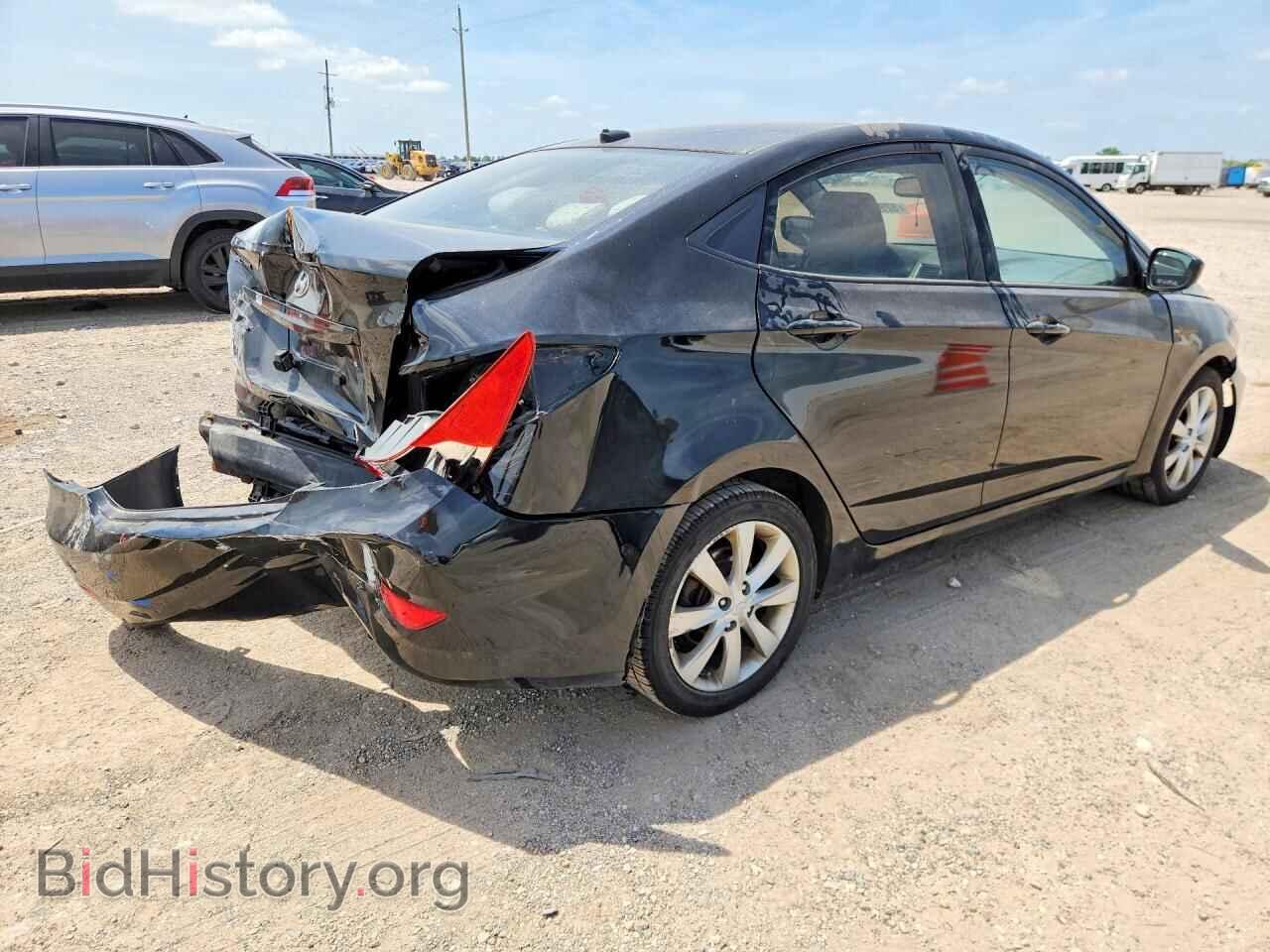 2013 HYUNDAI ACCENT - VIN: KMHCU4AE1DU441830 - Photo 3
