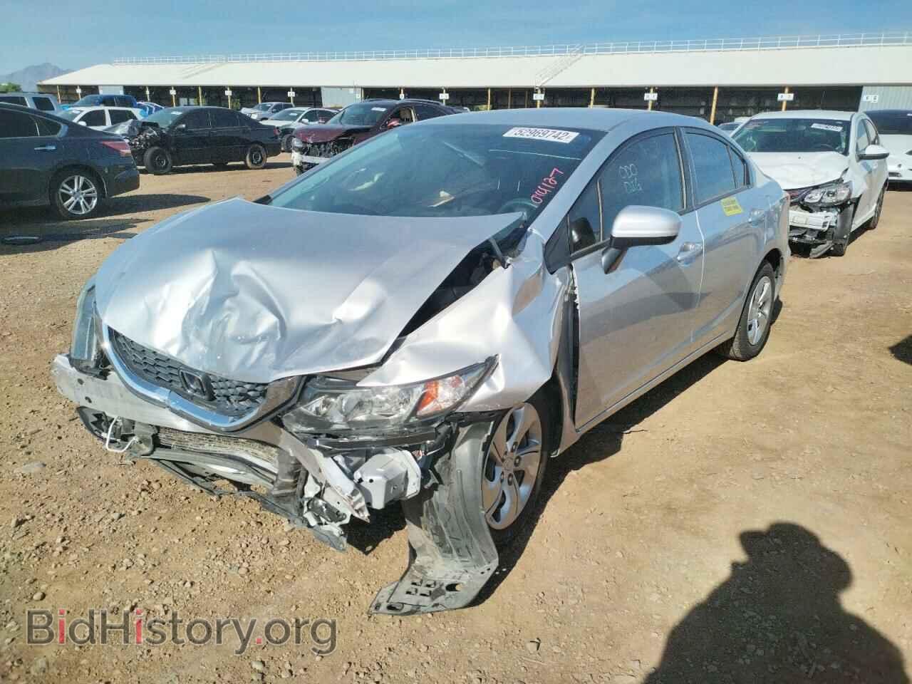 2015 HONDA CIVIC - VIN: 19XFB2F50FE014127 - Фото 2