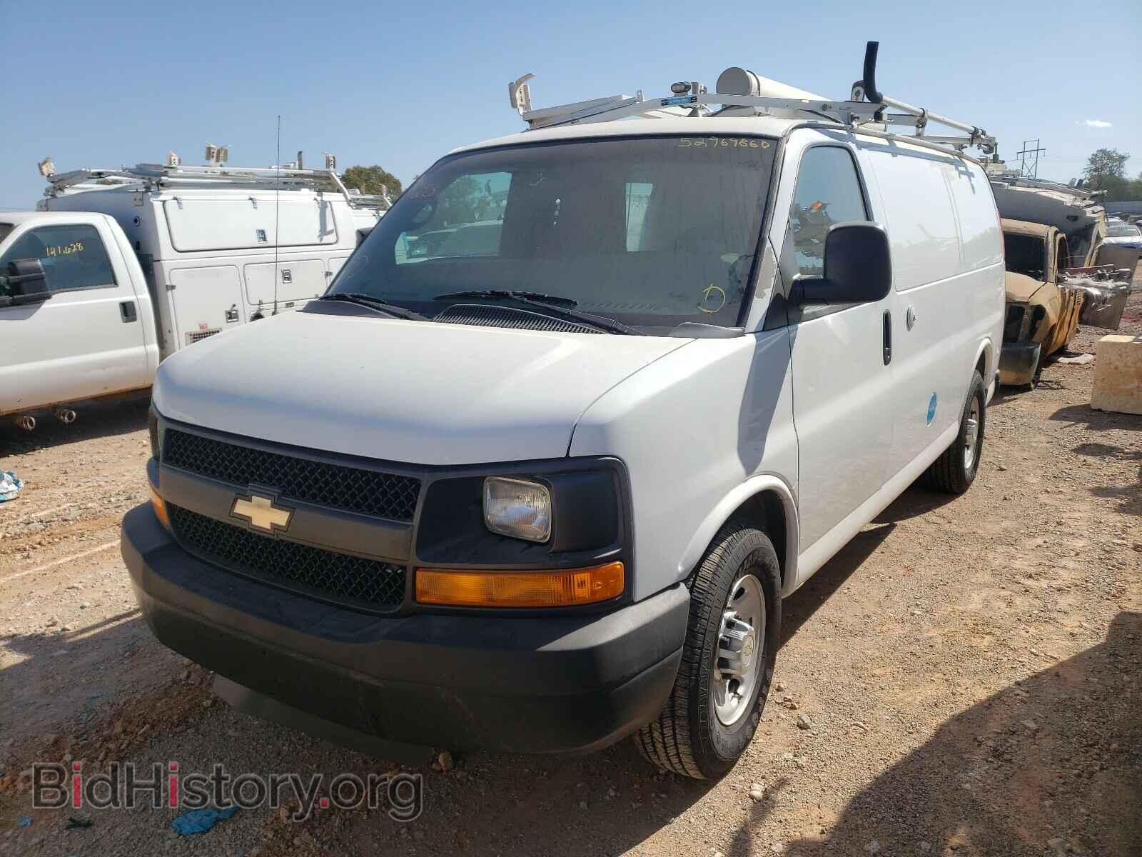 2012 CHEVROLET EXPRESS - VIN: 1GCWGFCB9C1114258 - Фото 2