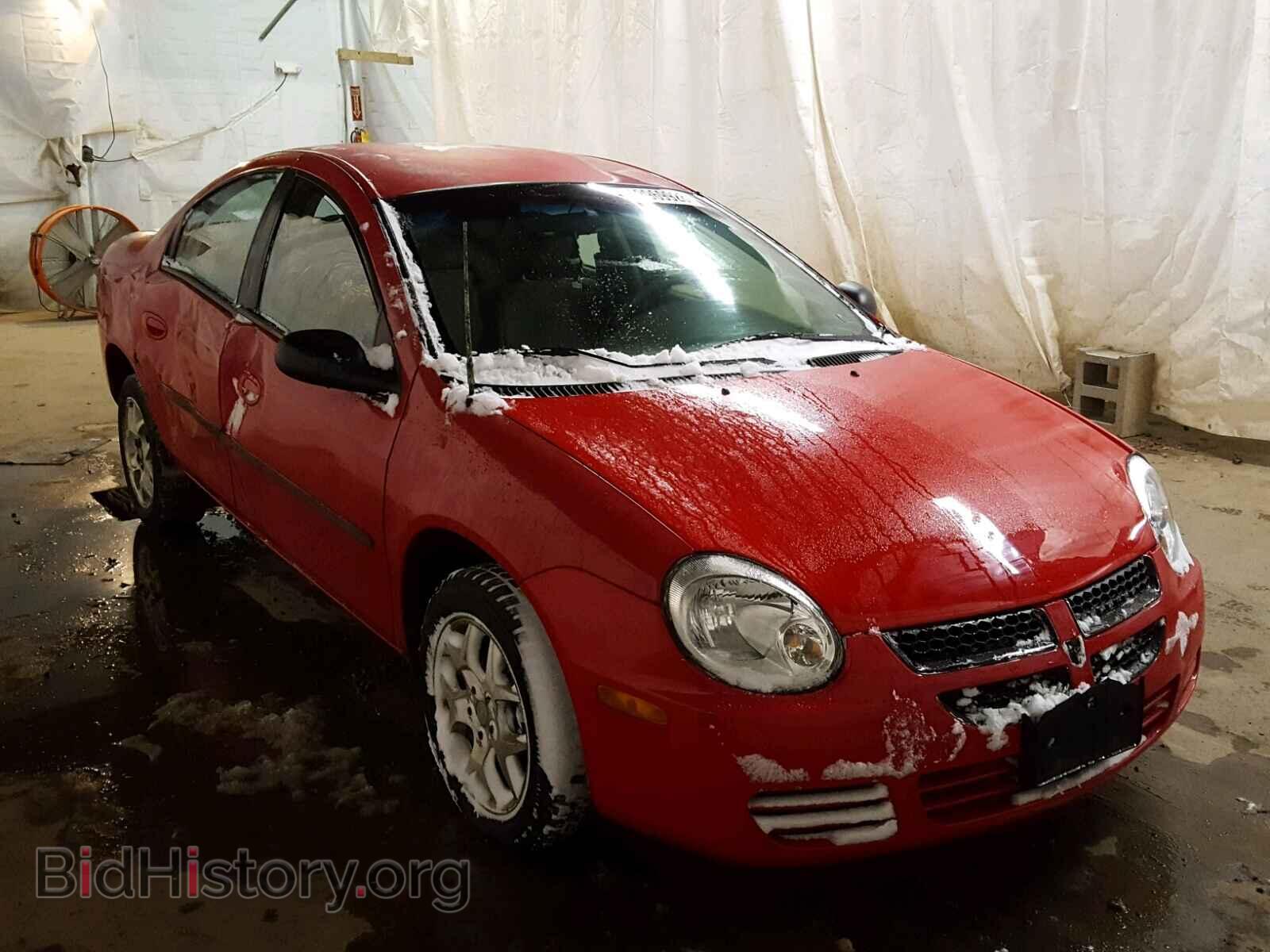 Photo 1B3ES56C55D129769 - DODGE NEON 2005