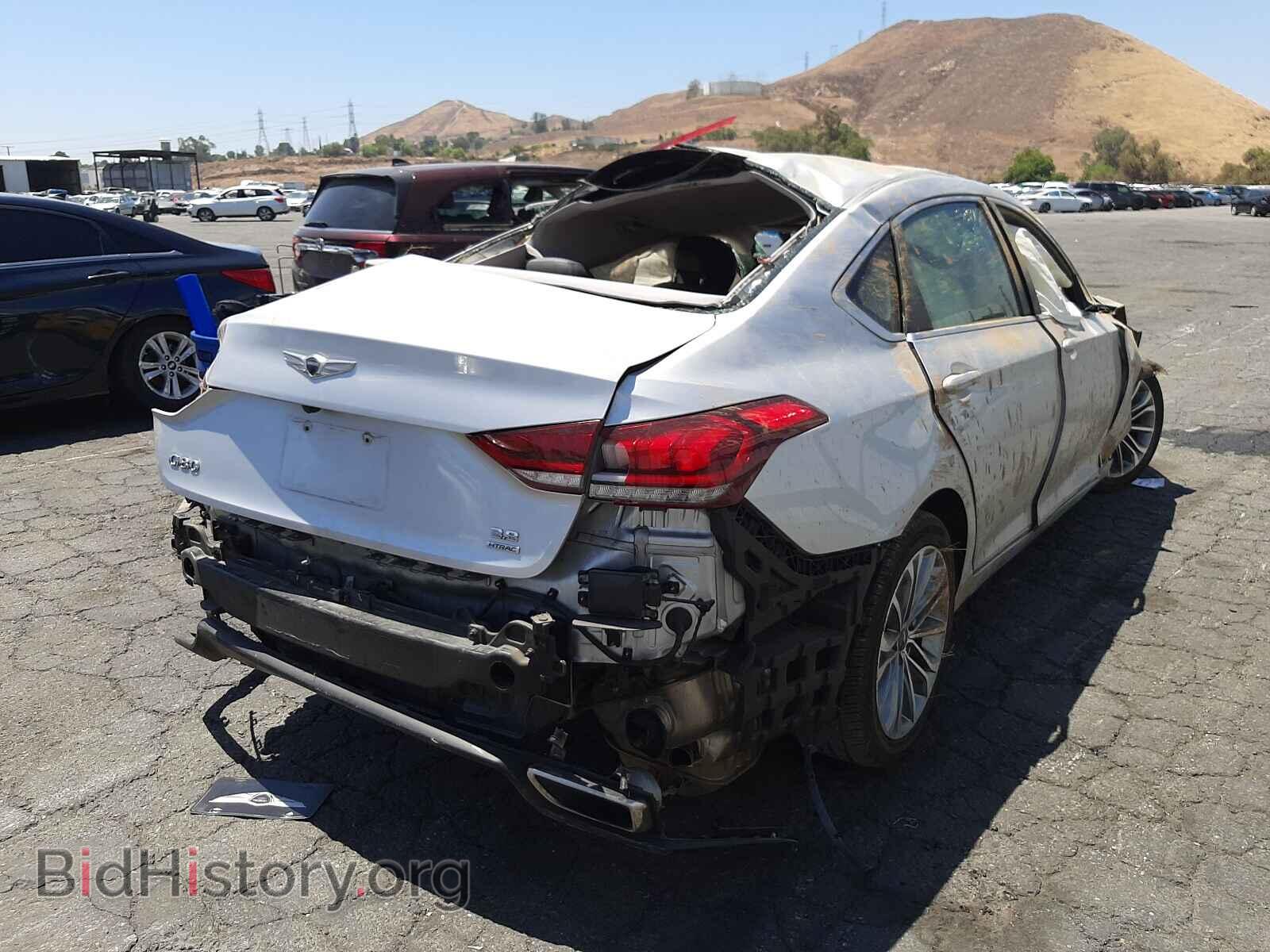 2017 GENESIS G80 - VIN: KMHGN4JE3HU177708 - Фото 4