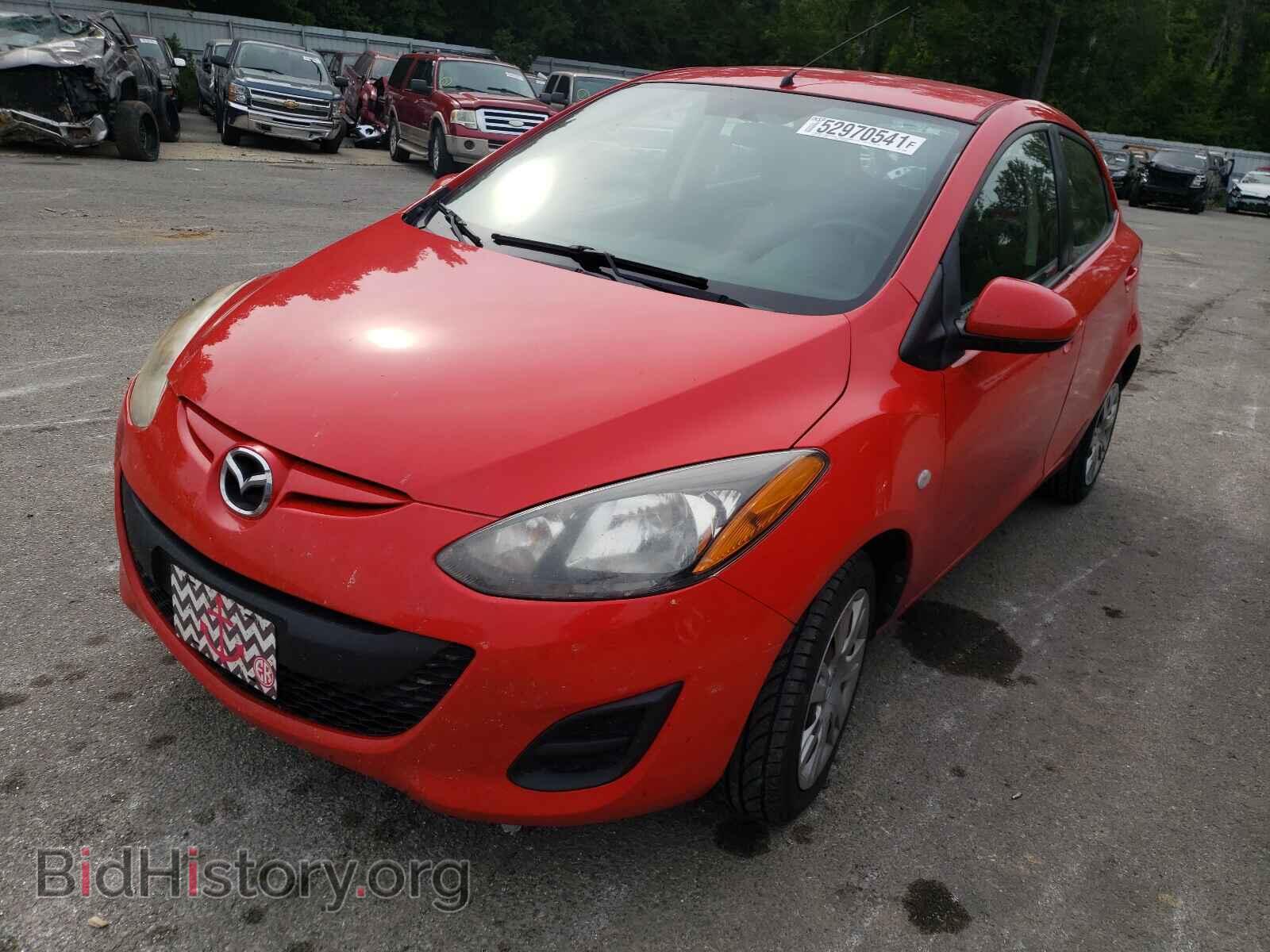2014 MAZDA 2 - VIN: JM1DE1KY7E0183996 - Фото 2