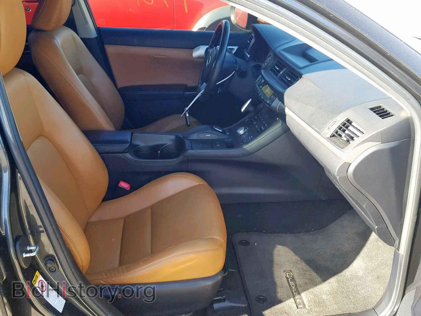 2011 LEXUS CT 200 - VIN: JTHKD5BH6B2035239 - Фото 5
