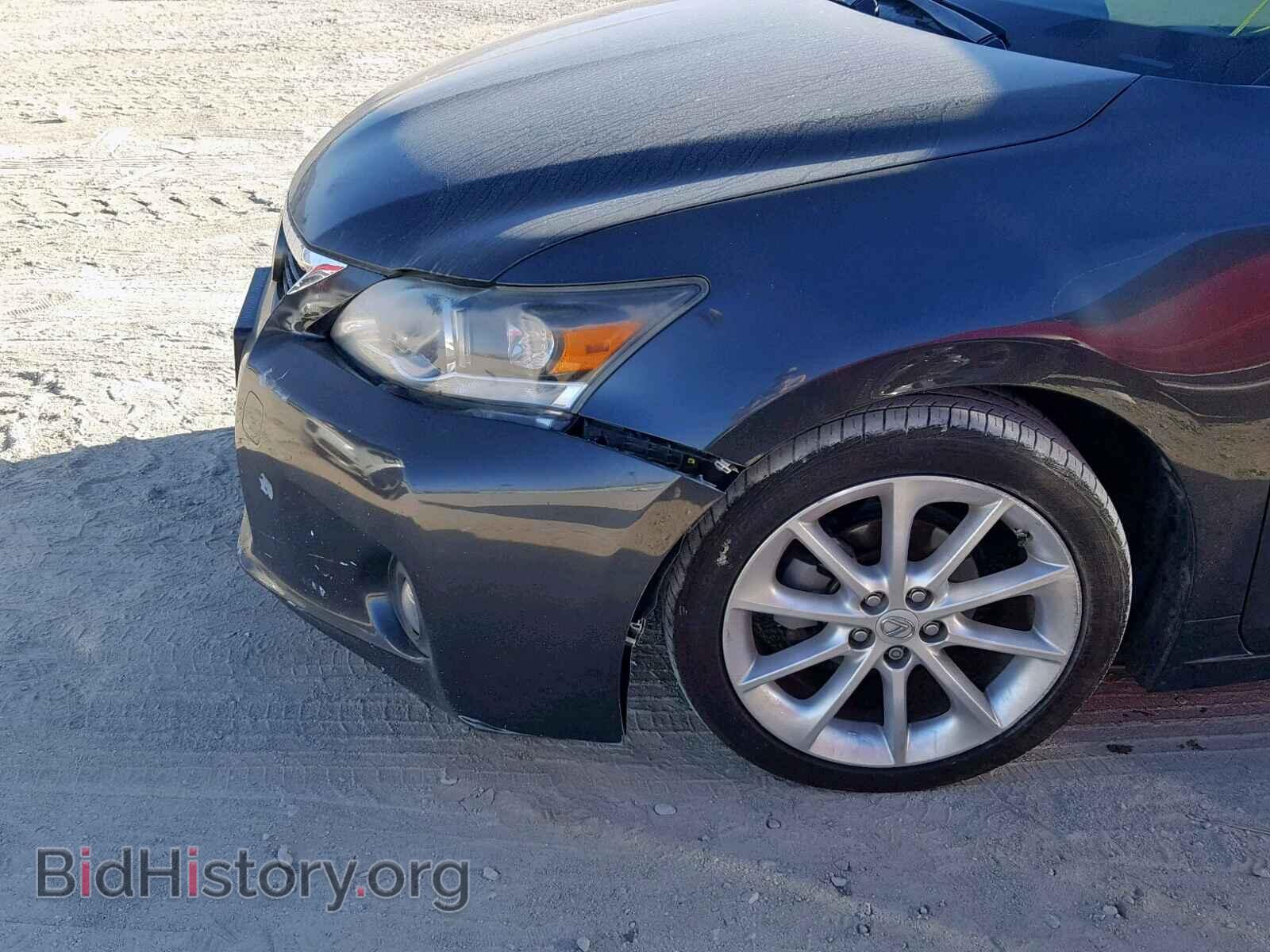 2011 LEXUS CT 200 - VIN: JTHKD5BH6B2035239 - Фото 9