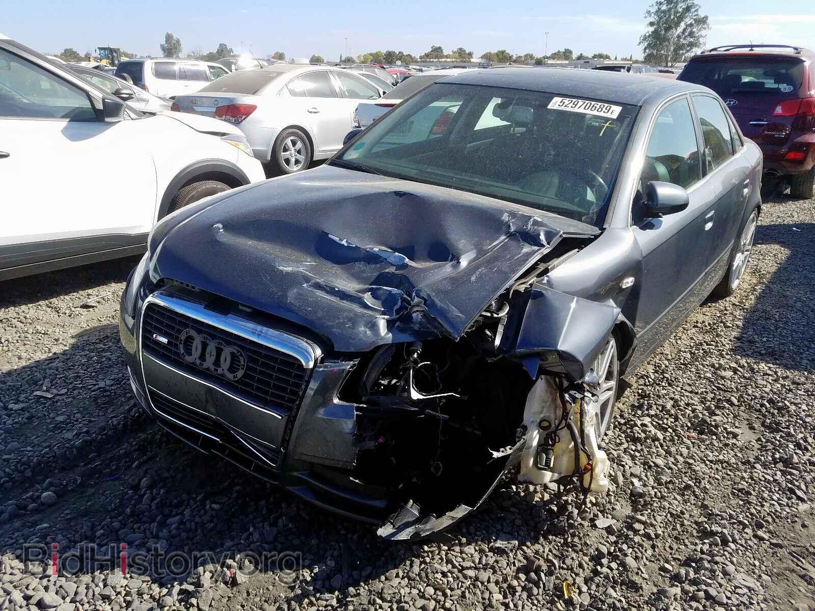 2006 AUDI A4 - VIN: WAUDG78E16A097666 - Фото 2