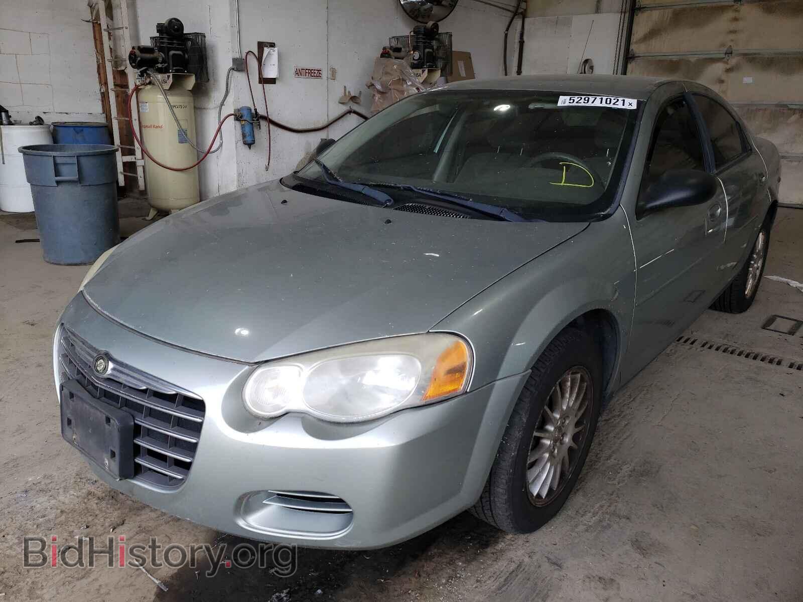 2006 CHRYSLER SEBRING - VIN: 1C3EL46X36N183855 - Фото 2