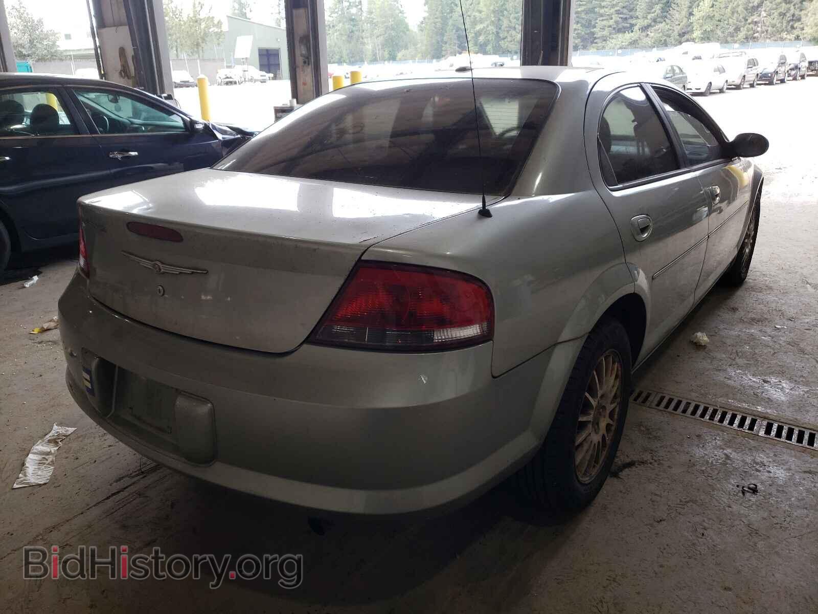 2006 CHRYSLER SEBRING - VIN: 1C3EL46X36N183855 - Фото 4