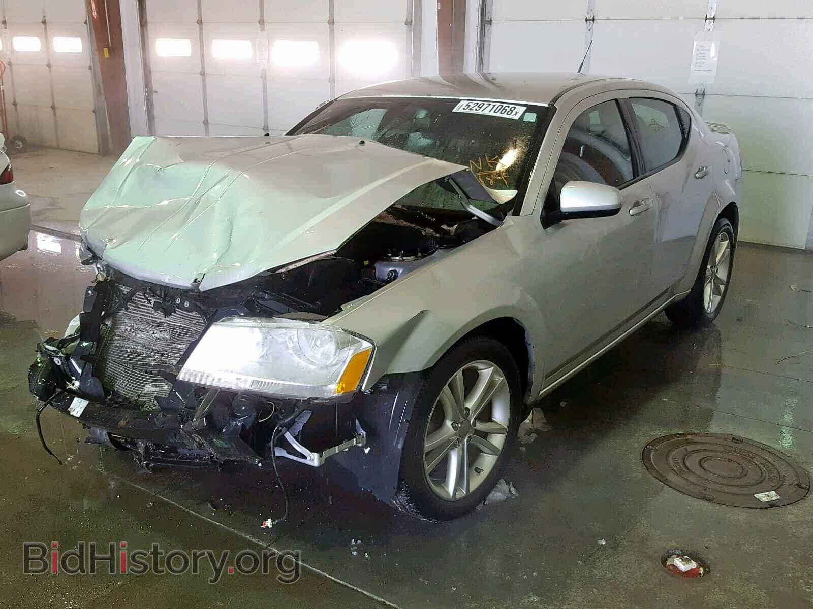 2011 DODGE AVENGER - VIN: 1B3BD1FG3BN526184 - Фото 2