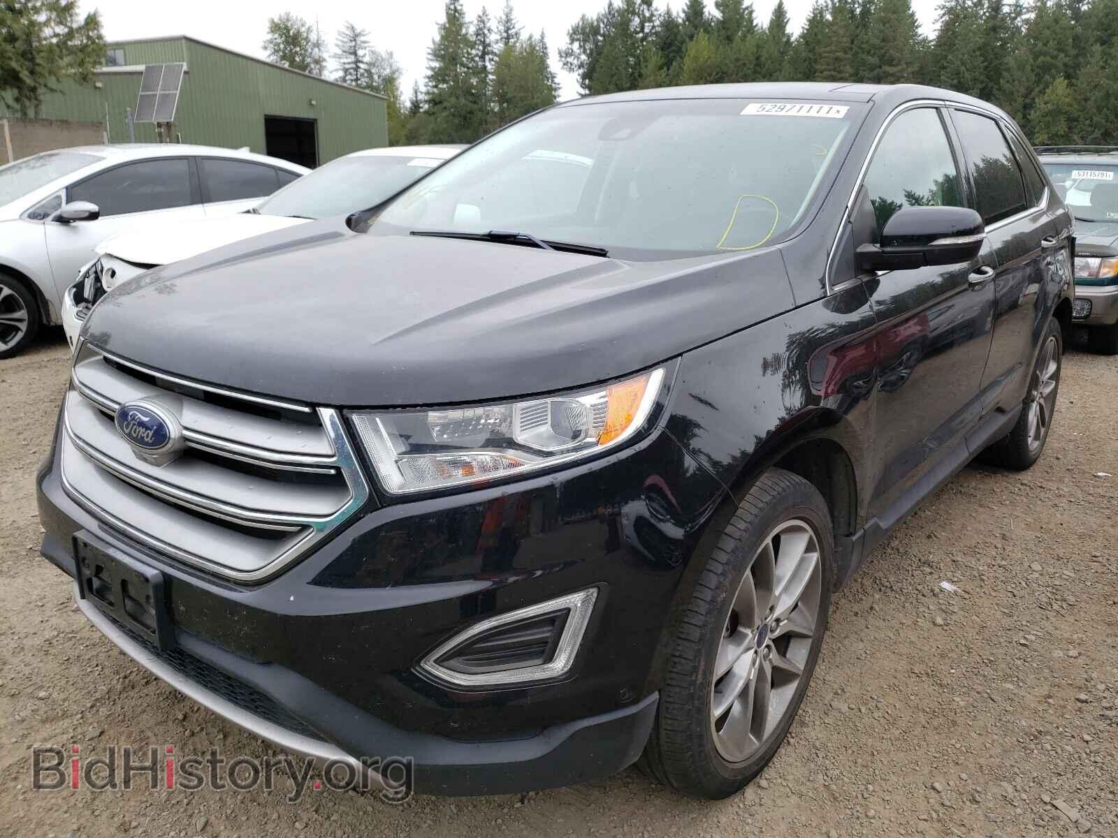 2016 FORD EDGE - VIN: 2FMPK4K83GBB09513 - Фото 2