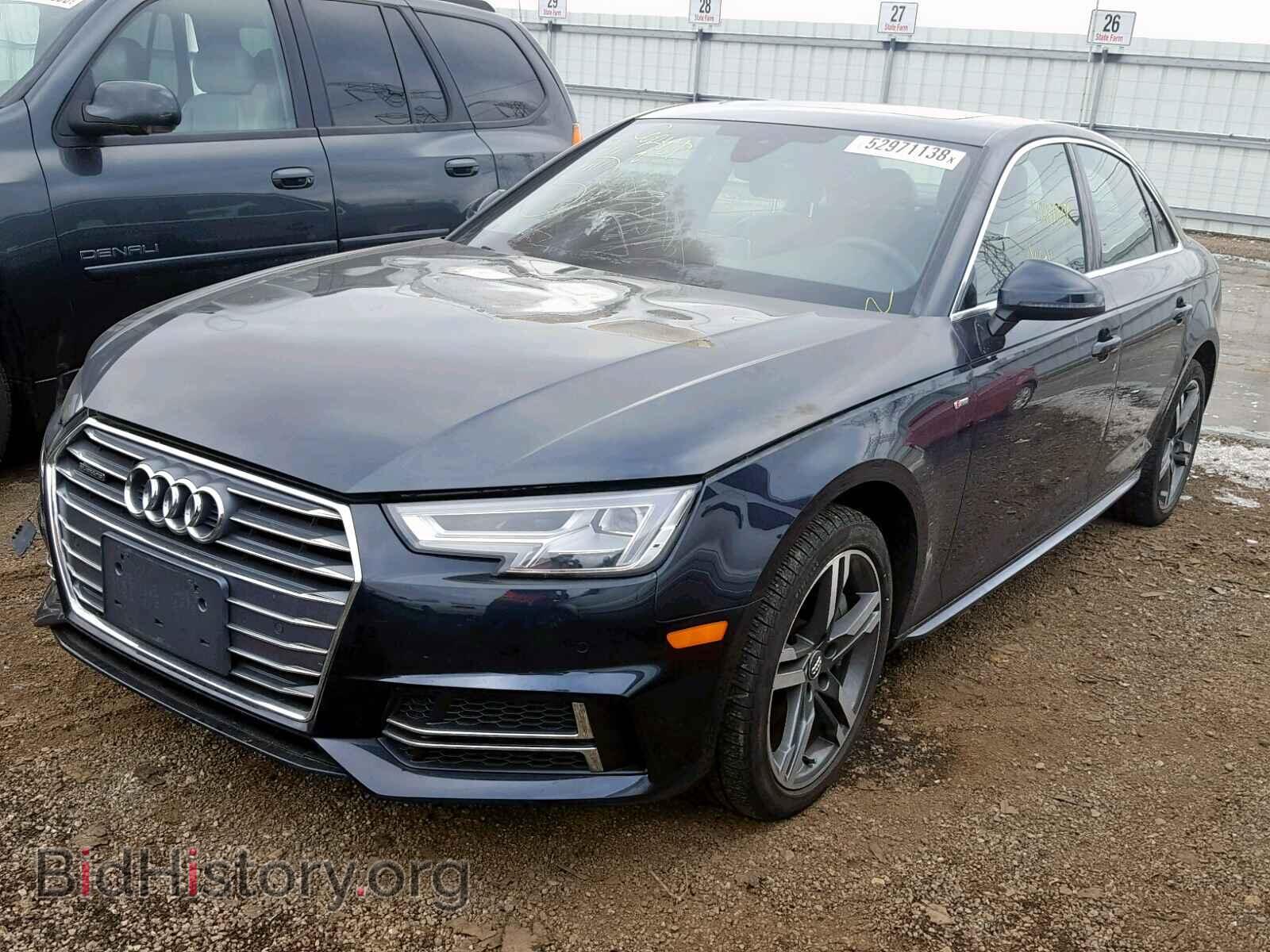2017 AUDI A4 - VIN: WAUENAF49HN064119 - Фото 2