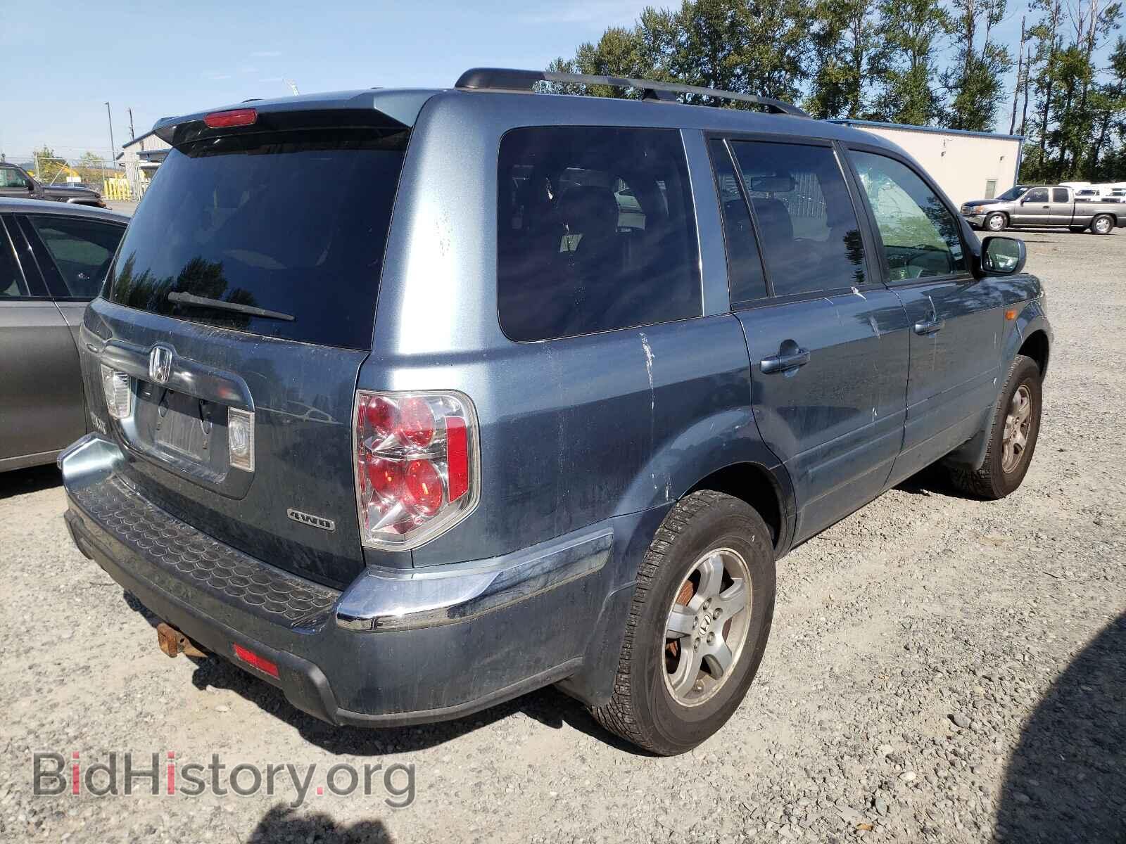 2006 HONDA PILOT - VIN: 2HKYF18596H518837 - Фото 4