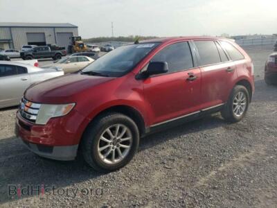 2008 Ford EDGE SE, maroon — VIN 2FMDK36C48BA28355, Copart