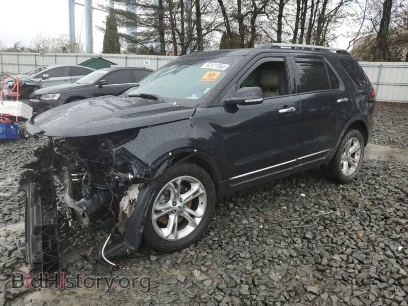 2015 Ford EXPLORER Limited (VIN 1FM5K8F80FGA15380) — фото 1 из 15, Copart, повреждение: передняя часть
