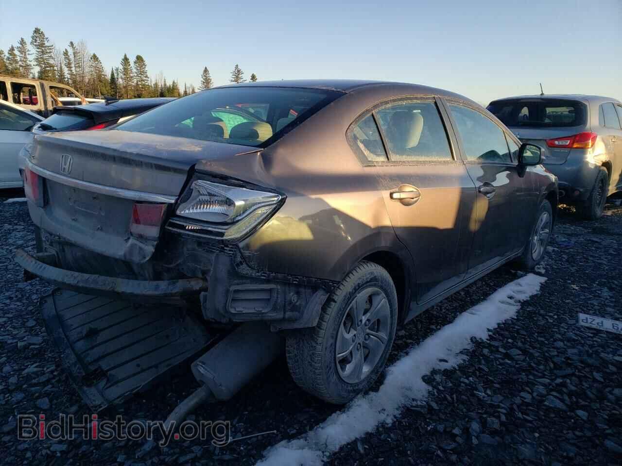 2013 HONDA CIVIC - VIN: 2HGFB2F41DH012039 - Фото 3