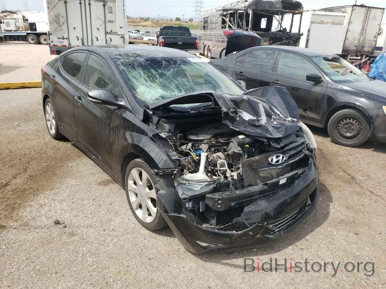 Photo KMHDH4AE0CU208271 - HYUNDAI ELANTRA 2012