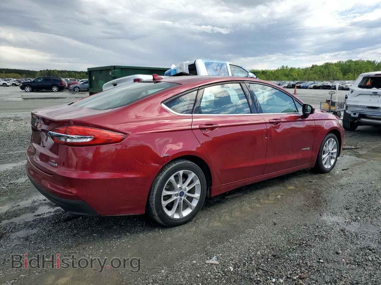 2019 FORD FUSION - VIN: 3FA6P0LU5KR240917 - Фото 3