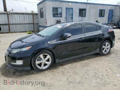 2012 Chevrolet VOLT, black — VIN 1G1RE6E46CU119491, Copart