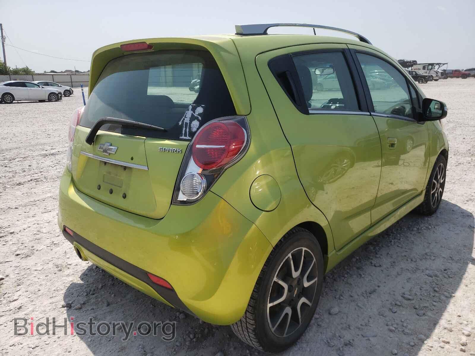 2014 CHEVROLET SPARK - VIN: KL8CF6S96EC415722 - Фото 4