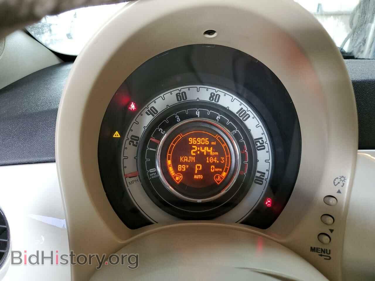 2015 FIAT 500 - VIN: 3C3CFFAR4FT598380 - Фото 9