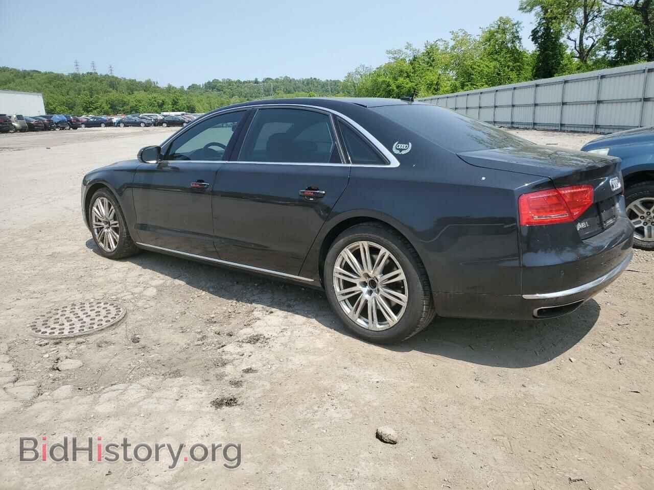 2013 AUDI A8 - VIN: WAUR2AFD2DN004929 - Фото 2