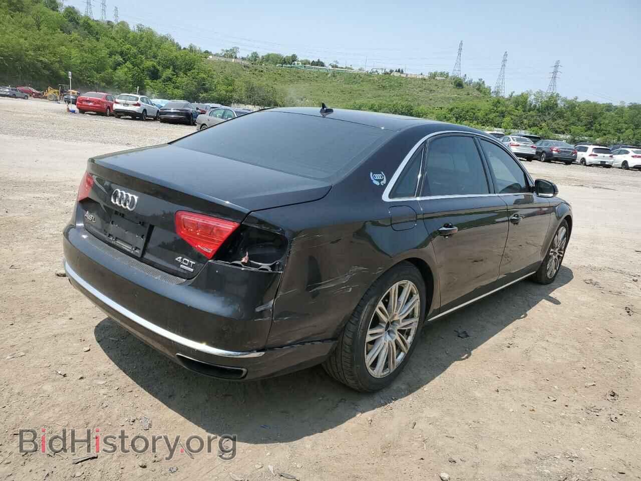 2013 AUDI A8 - VIN: WAUR2AFD2DN004929 - Фото 3
