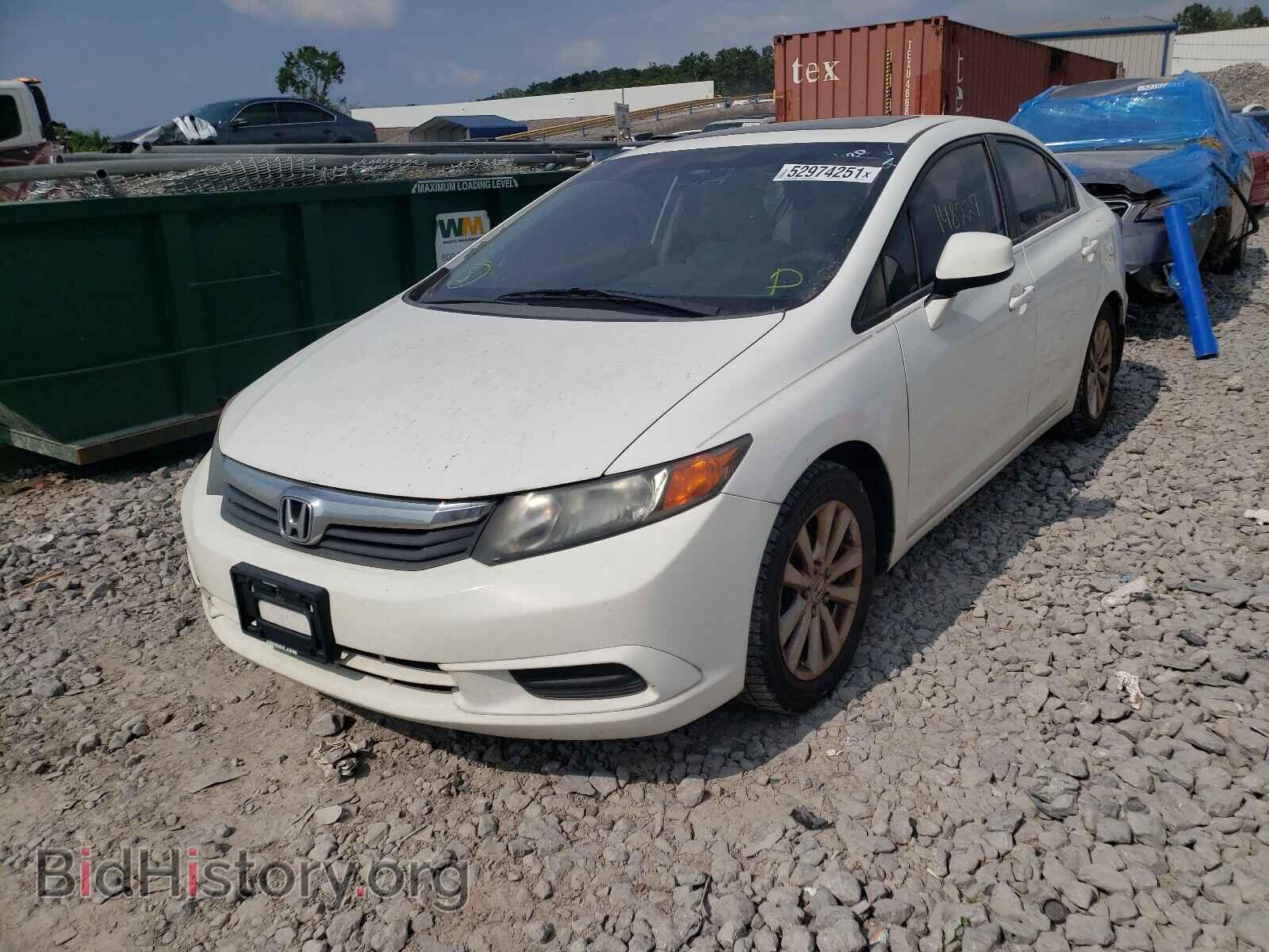 2012 HONDA CIVIC - VIN: 19XFB2F82CE041478 - Фото 2