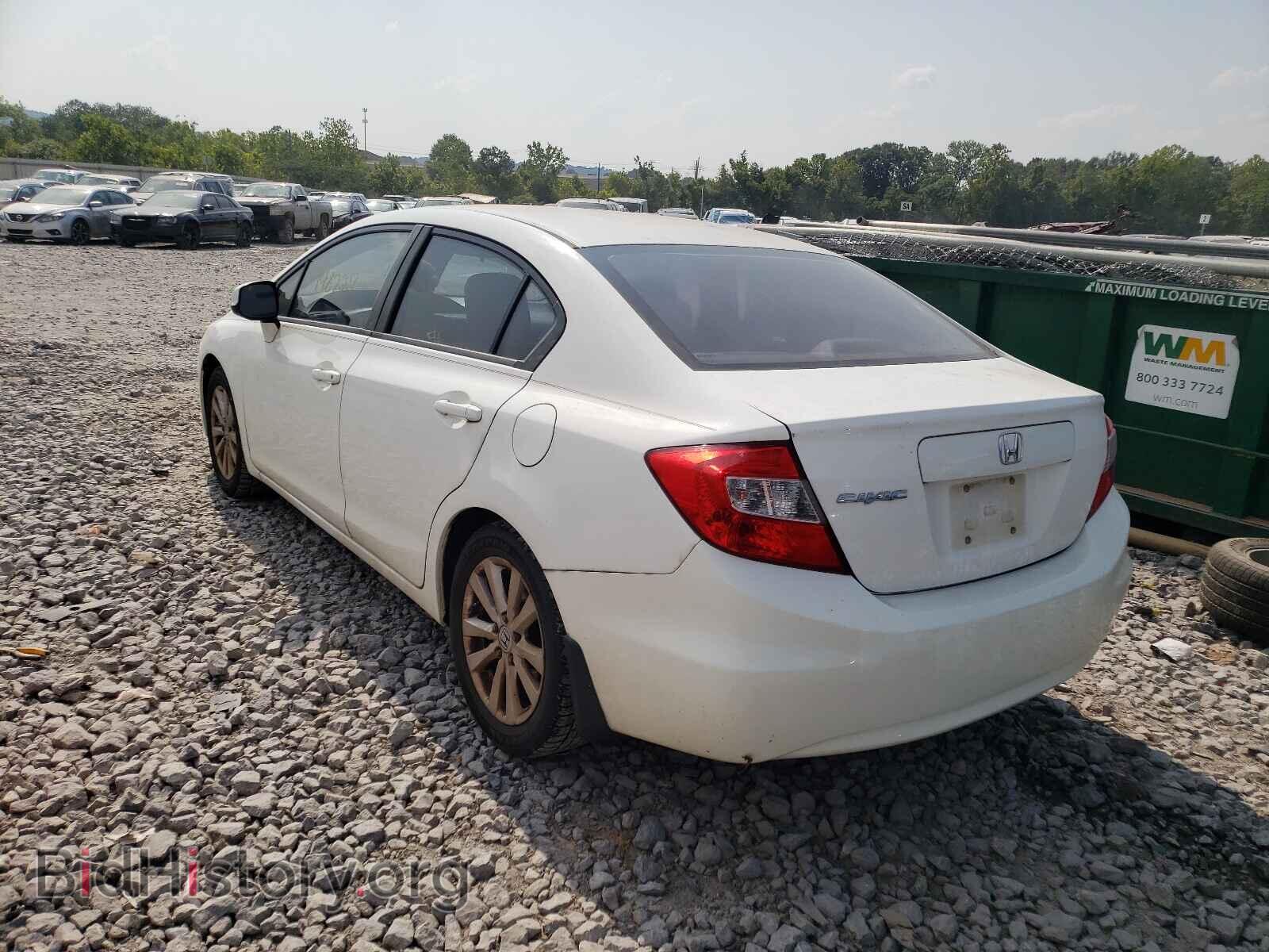 2012 HONDA CIVIC - VIN: 19XFB2F82CE041478 - Фото 3