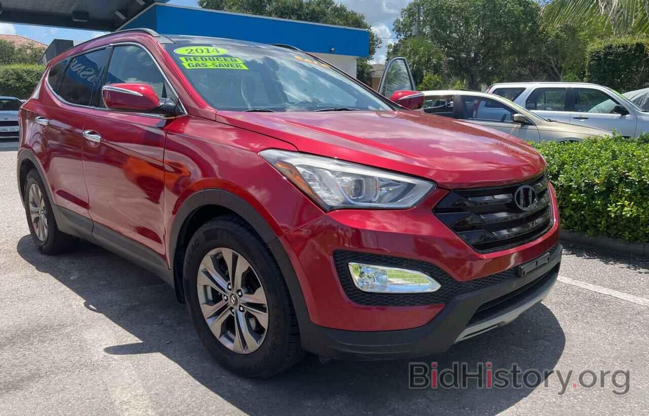 Photo 5XYZU3LB6EG136693 - HYUNDAI SANTA FE 2014