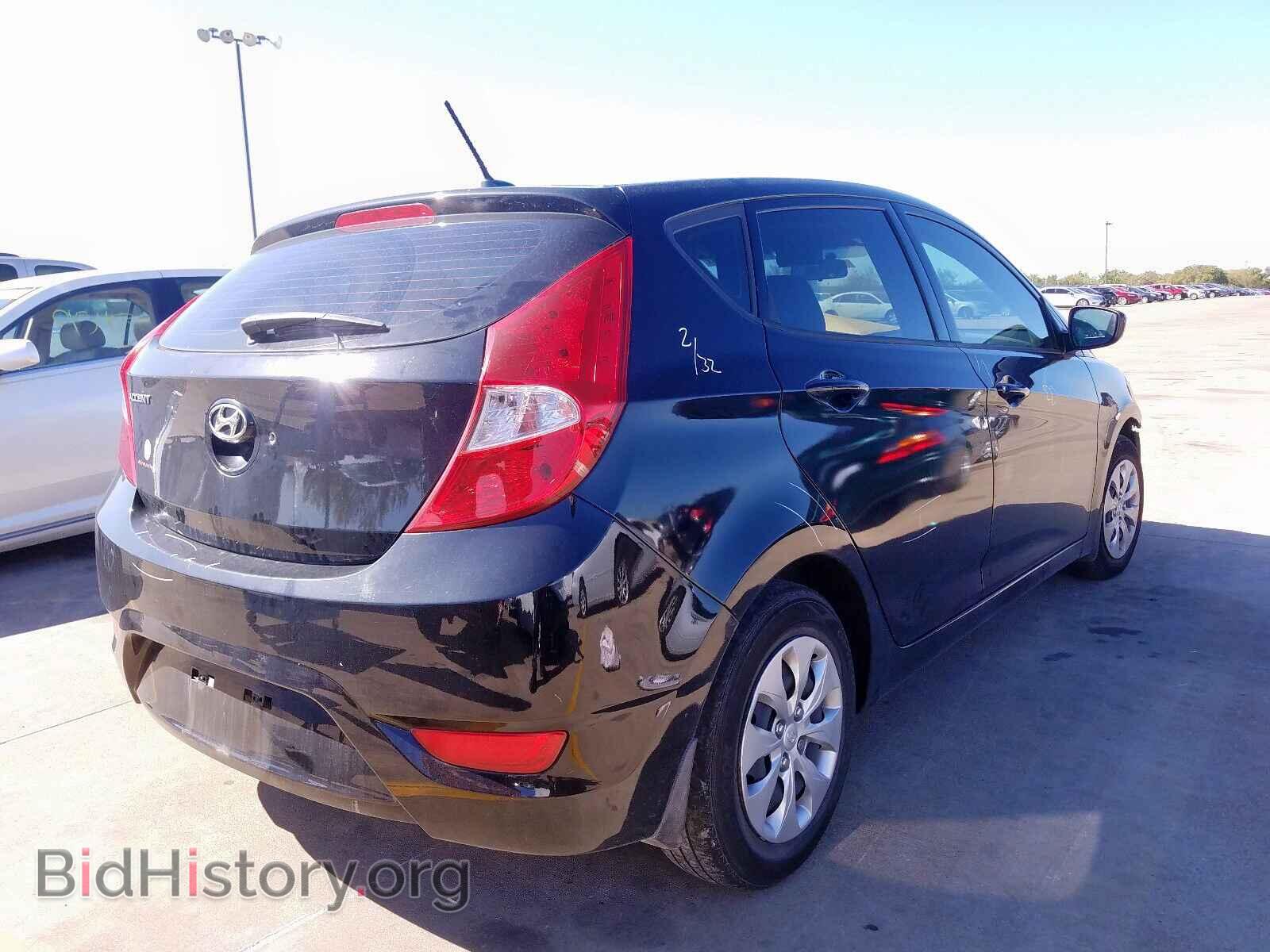 2015 HYUNDAI ACCENT - VIN: KMHCT5AE2FU220801 - Фото 4