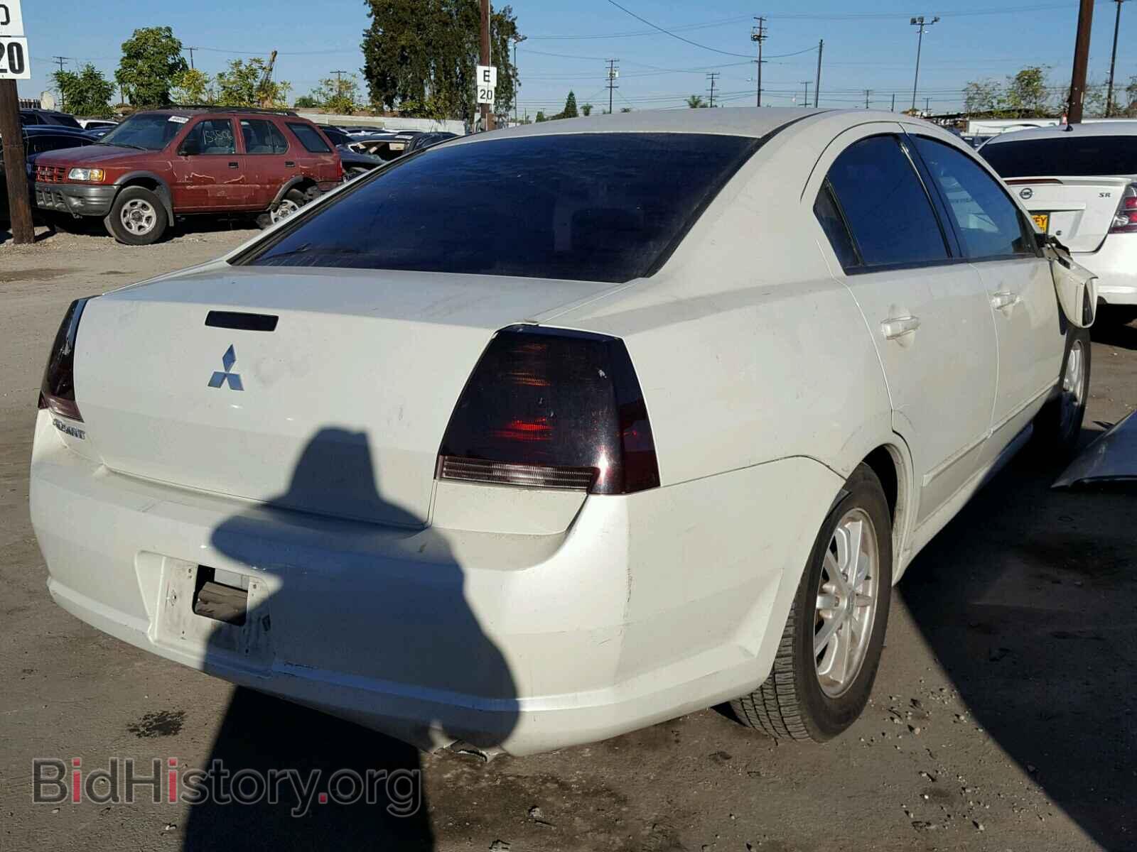 2006 MITSUBISHI GALANT - VIN: 4A3AB36F86E072570 - Фото 4